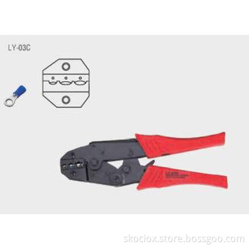 Mini Manual Hand Ratchet Crimping Plier / cable cutter for